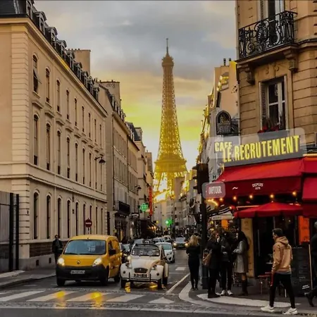 Cosy Flat / Tour Eiffel Area Appartement Parijs